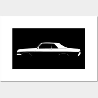 Opel Diplomat Coupe (A) Silhouette Posters and Art